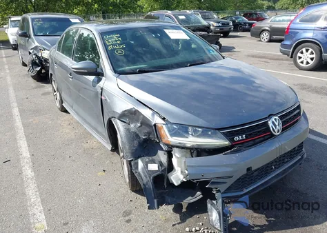 2017 Volkswagen Jetta Gli из США, поврежденный, VIN 3VW4T7AJ7HM348327